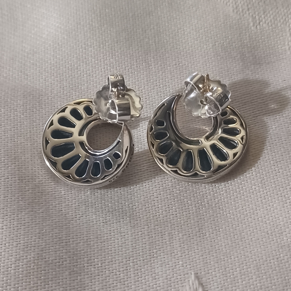 LAGOS Chi Chi Circle Earrings, Sterling Silver - Picture 8 of 9